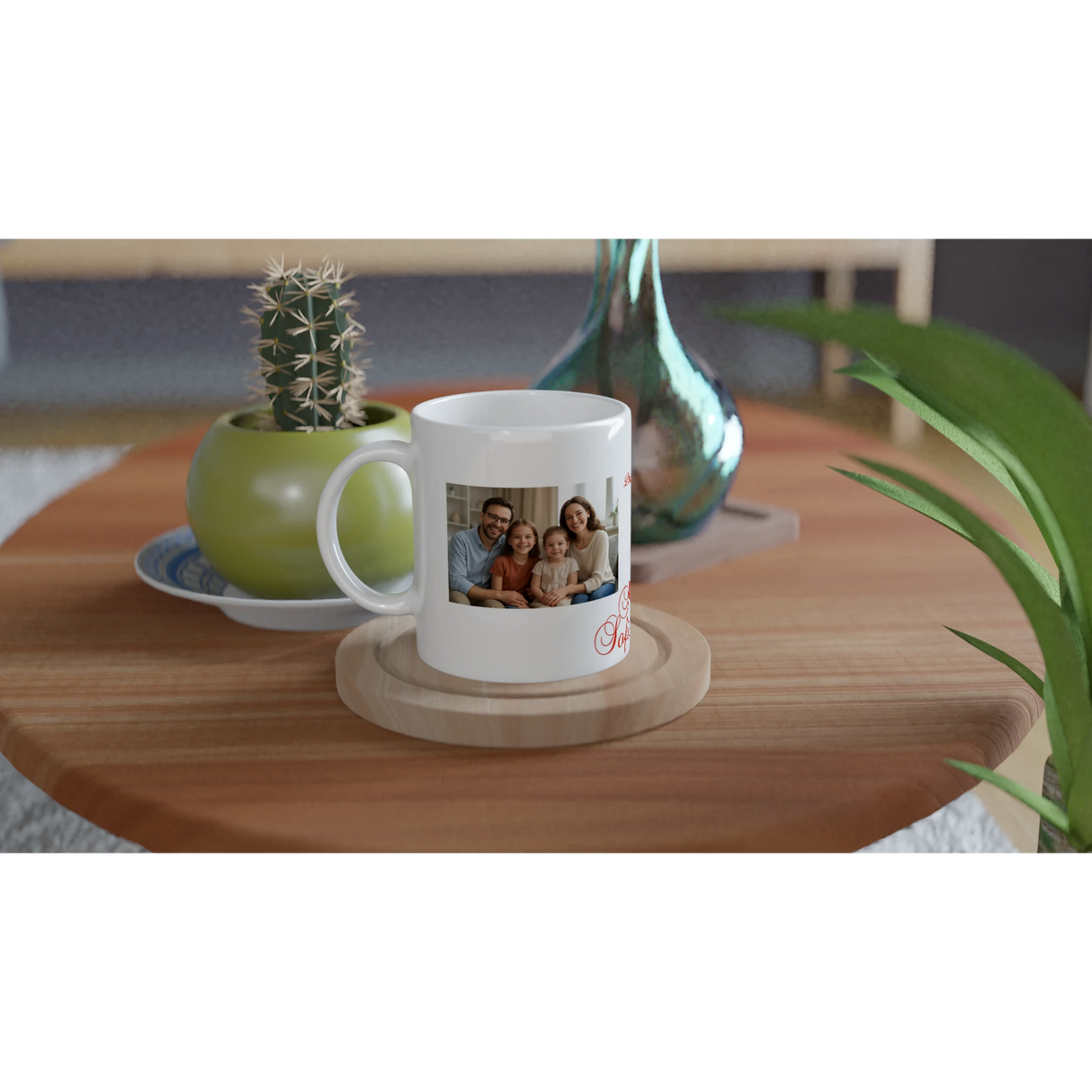 Dekoration mit Charakter. Personalized Cleaning Lady Gift Mug – Custom Ceramic 11oz with Colored Accents: zeitlos und harmonisch. Eine besondere Bereicherung für jeden Raum.