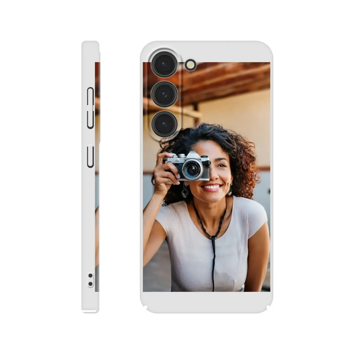 Schlanke Handyhülle mit Eigenem Bild – Premium Schutz & Design – Smartphonehülle mit persönlichem Foto oder Design
