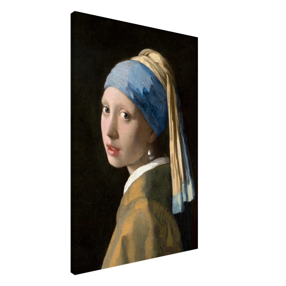 Dekoration mit Charakter. Vermeer - Das Mädchen mit dem Perlenohrgehänge – Kunstvolle Wanddekoration: zeitlos und harmonisch. Schlicht, elegant und wirkungsvoll.