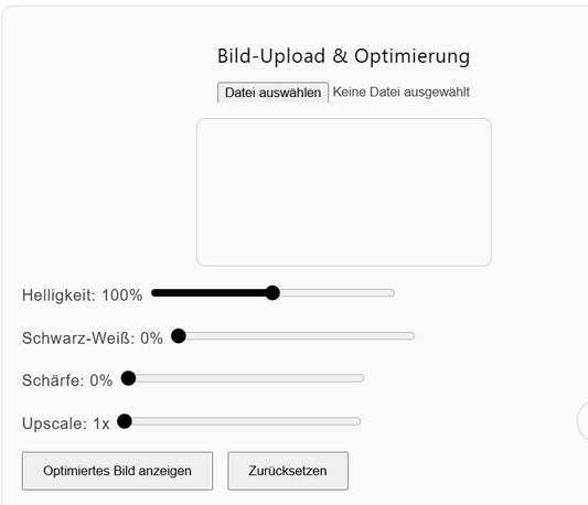 Bildbearbeitungstool für perfekte Druckqualität