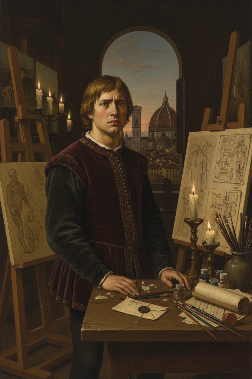 Leonardo da Vinci – Die Augen von Florenz: Eine Geschichte über Begehren, Angst und Genie