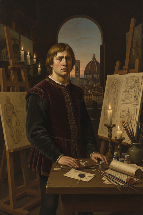 Leonardo da Vinci – Die Augen von Florenz: Eine Geschichte über Begehren, Angst und Genie