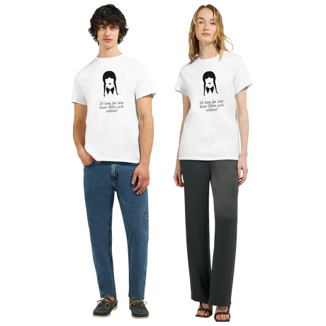 Bild mit einem Mann und einer Frau darauf die weiße Shirts tragen