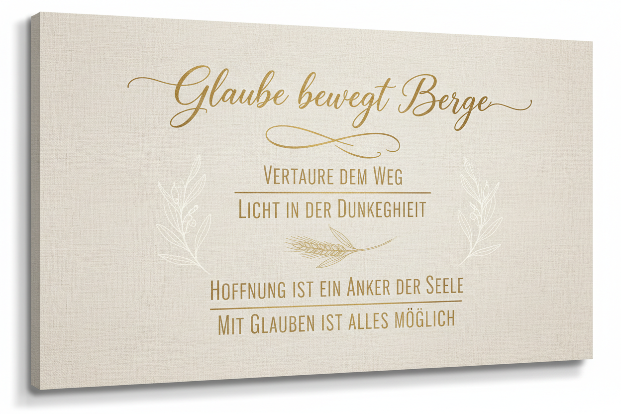 Glaube und Gebete Zitate und Sprüche