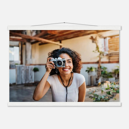Dekoration mit Charakter. Individuelles Selbstportrait  mit Holzleisten – Dein Foto als Kunstwerk: passt in jedes Ambiente. Eine besondere Bereicherung für jeden Raum.
