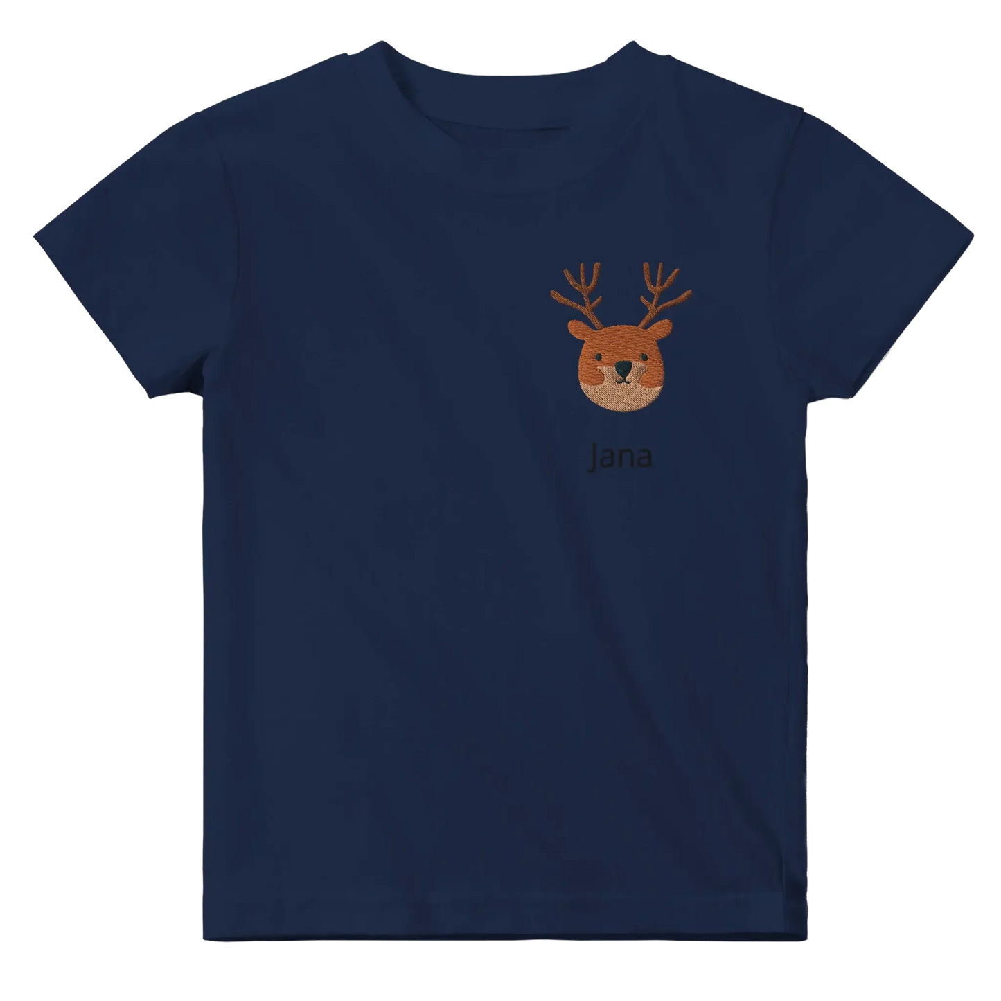 Liebevolle Erinnerung an Kindheitsmomente. Classic Baby Crewneck T-shirt personalisiertes Kindershirt zu Weihnachten🎅: freundlich und verspielt gestaltet. Ein Highlight für das Kinderzimmer.