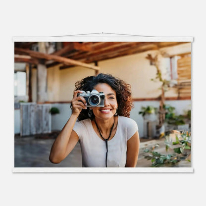 Dekoration mit Charakter. Personalized  with Hanger – Custom Photo on Masters Edition Paper: zeitlos und harmonisch. Schlicht, elegant und wirkungsvoll.