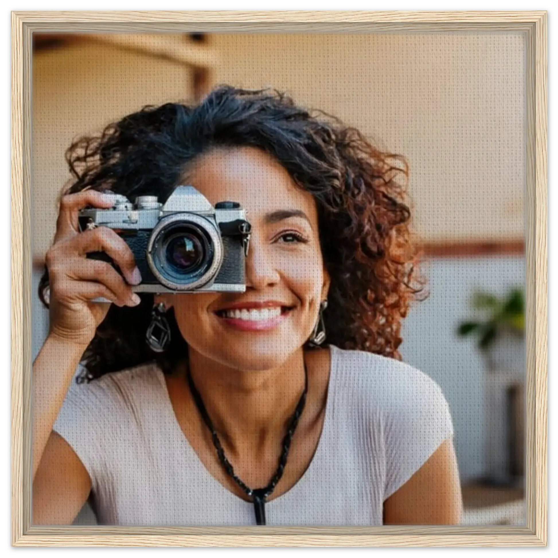 Dekoration mit Charakter. Dein Foto auf Leinwand mit  – personalisierte bedruckte Leinwand: zeitlos und harmonisch. Eine besondere Bereicherung für jeden Raum.