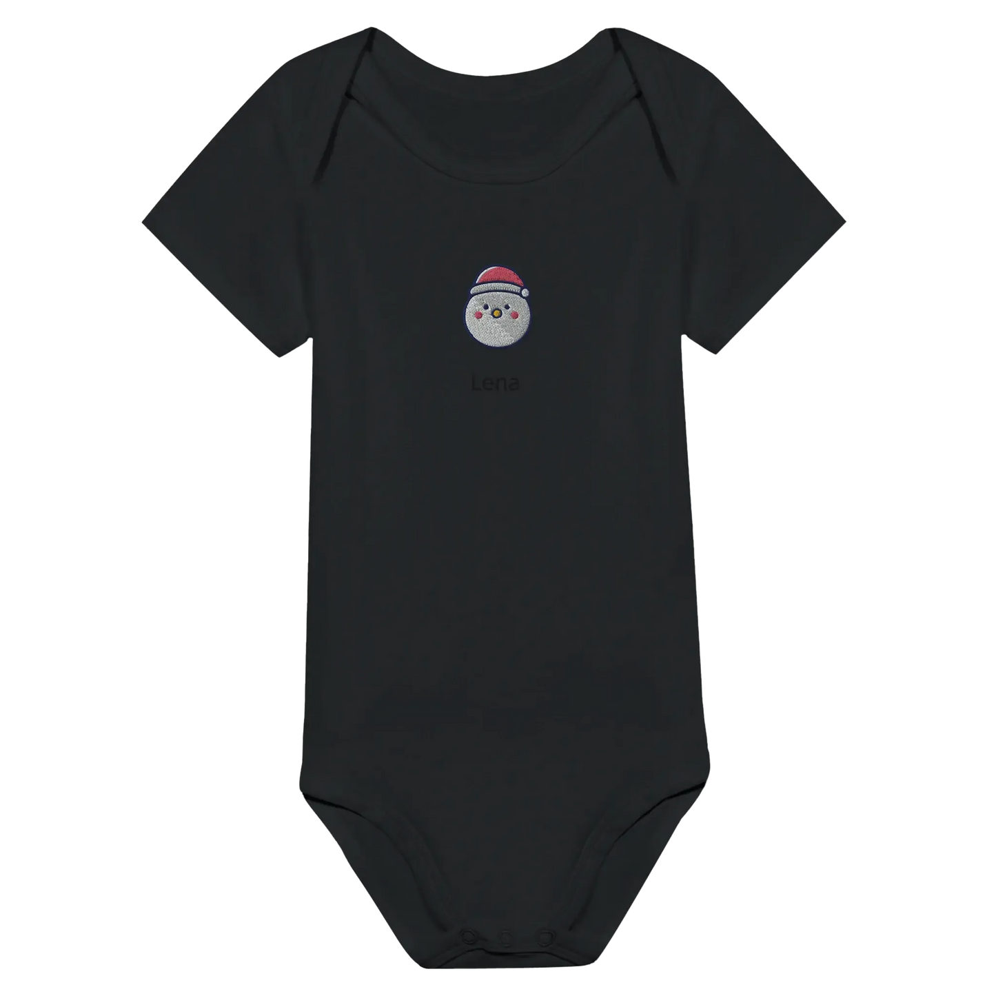 Sanfte Wandkunst fürs Kinderzimmer. Classic Baby Short Sleeve Bodysuit personalisiertes Geschenk zu Weihachten 🎅: freundlich und verspielt gestaltet. Zaubert ein Lächeln auf jedes Gesicht.