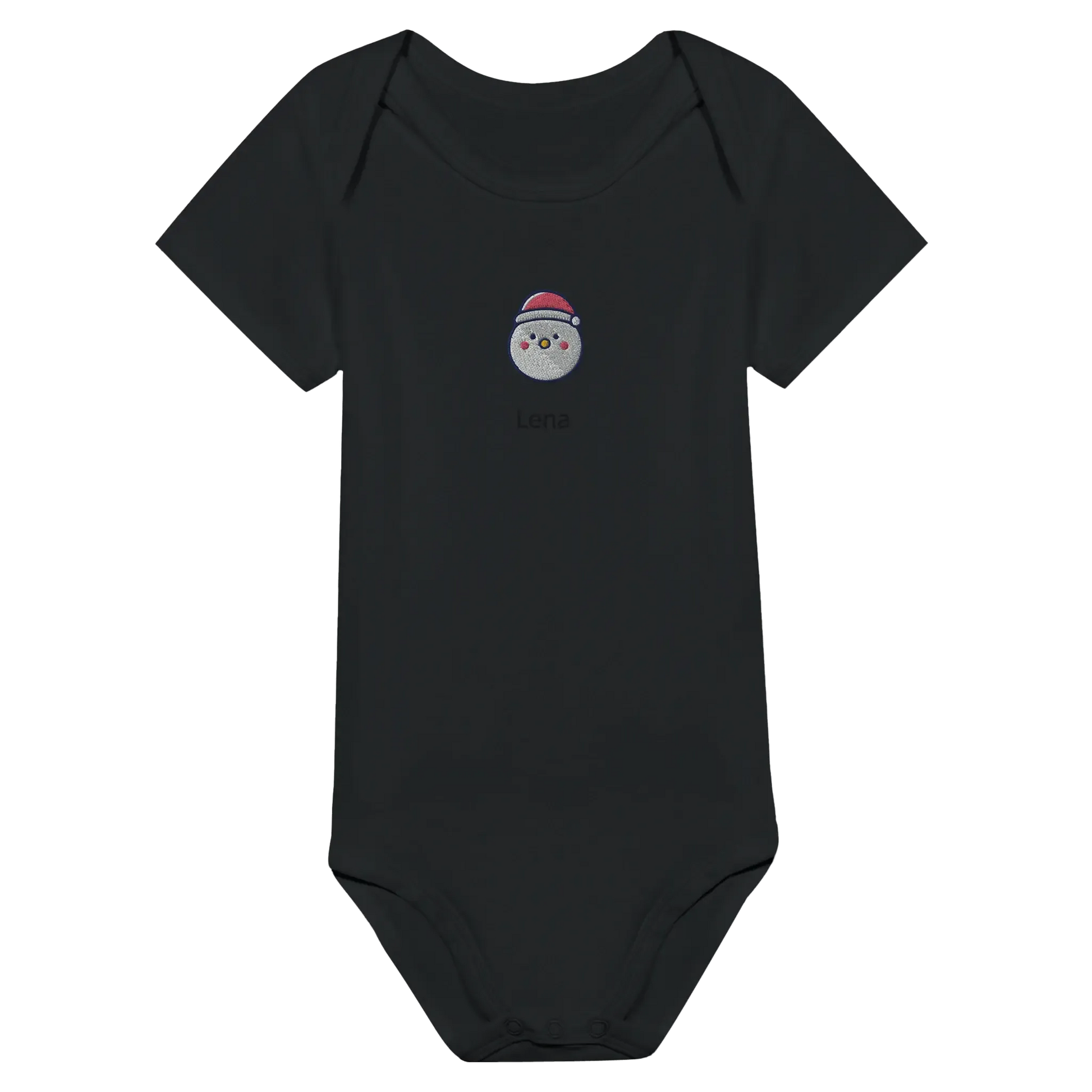 Sanfte Wandkunst fürs Kinderzimmer. Classic Baby Short Sleeve Bodysuit personalisiertes Geschenk zu Weihachten 🎅: freundlich und verspielt gestaltet. Zaubert ein Lächeln auf jedes Gesicht.