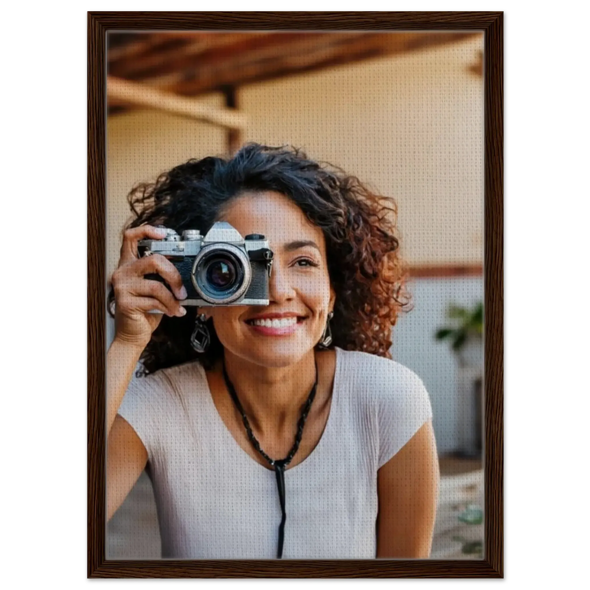 Ein Ausdruck moderner Ästhetik. Dein Foto auf Leinwand mit  – personalisierte bedruckte Leinwand: zeitlos und harmonisch. Schlicht, elegant und wirkungsvoll.