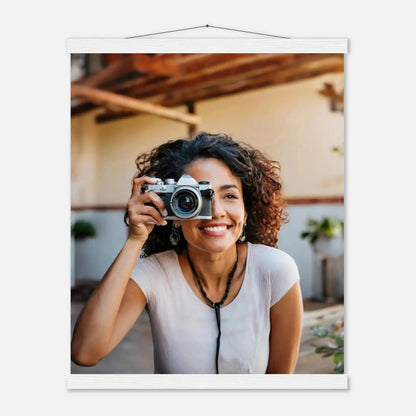 Stimmungsvolle Wandkunst für stilvolle Räume. Personalisierbares  mit Aufhängern – Minimalistische Holzleisten für Vintage-Charme: für stilvolle Raumgestaltung. Eine besondere Bereicherung für jeden Raum.