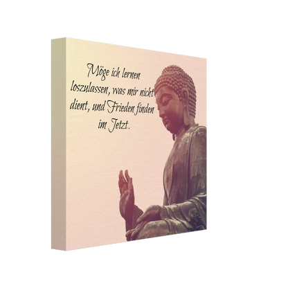 Stimmungsvolle Wandkunst für stilvolle Räume. Tibetan Kraftgebete Canvas Print – Immersive Art Experience: für stilvolle Raumgestaltung. Eine besondere Bereicherung für jeden Raum.