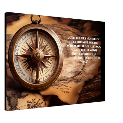 Stimmungsvolle Wandkunst für stilvolle Räume. Nordische Kraftgebete auf Leinwand: zeitlos und harmonisch. Eine besondere Bereicherung für jeden Raum.