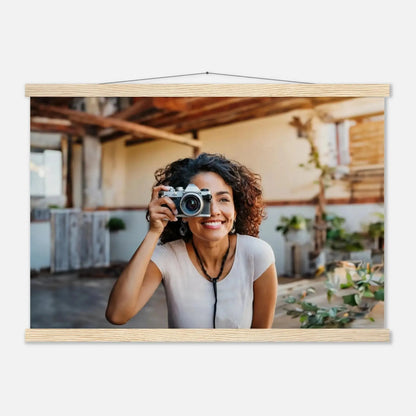 Dekoration mit Charakter. Personalized  with Hanger – Custom Photo on Masters Edition Paper: zeitlos und harmonisch. Schlicht, elegant und wirkungsvoll.