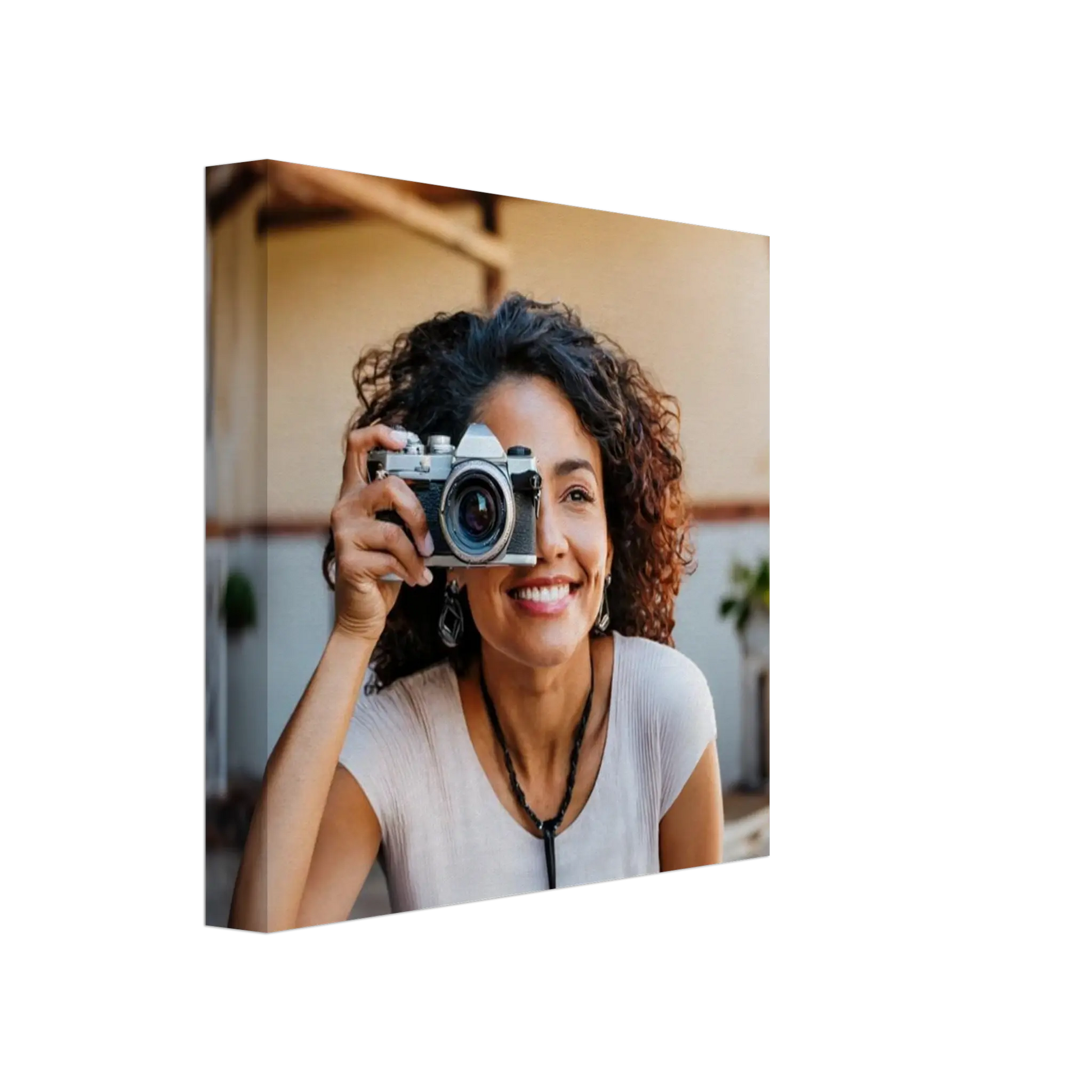 Individuelle Familienportraits auf Leinwand mit Foto 30 % auf Leinwände Black Friday - Zoey Kunstdrucke