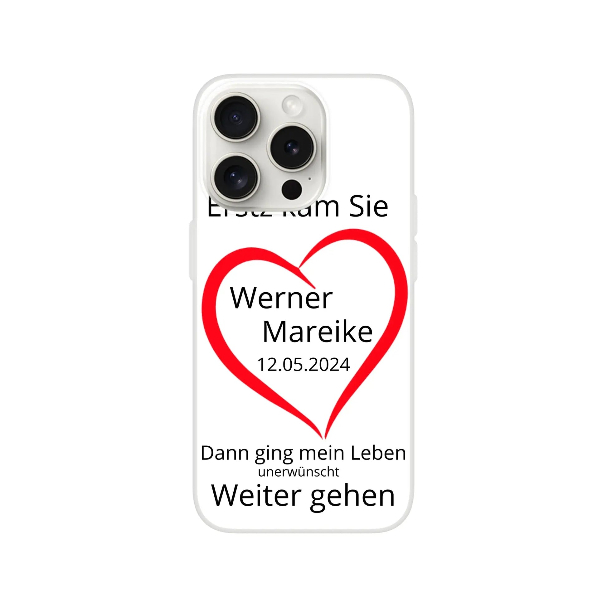 Flexi case personalisierbare Hülle für IPhone - Zoey Kunstdrucke