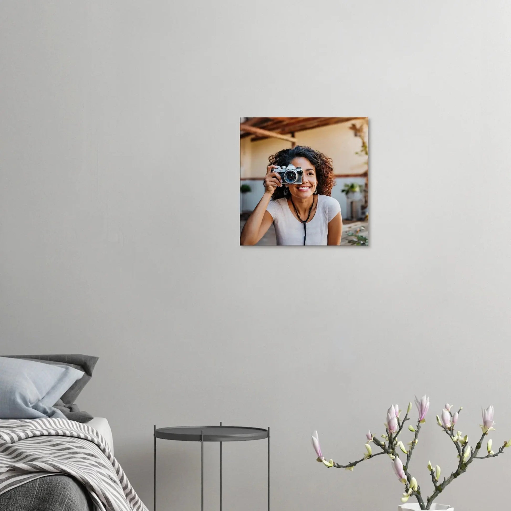 Individuelle Familienportraits auf Leinwand mit Foto 30 % auf Leinwände Black Friday - Zoey Kunstdrucke