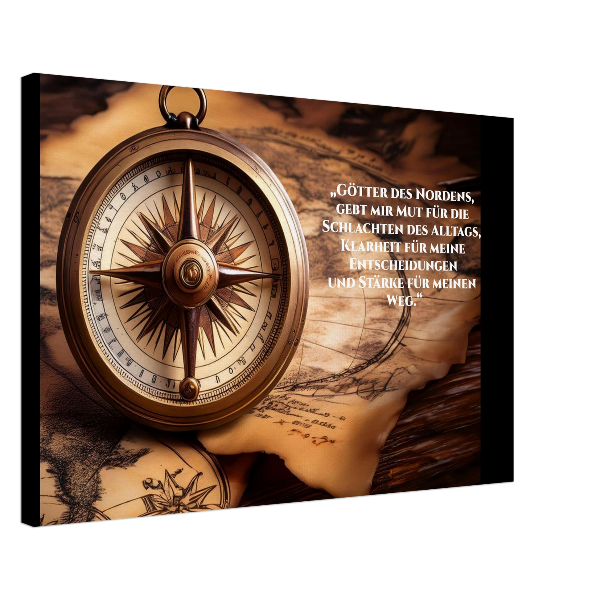 Stimmungsvolle Wandkunst für stilvolle Räume. Nordische Kraftgebete auf Leinwand: zeitlos und harmonisch. Eine besondere Bereicherung für jeden Raum.