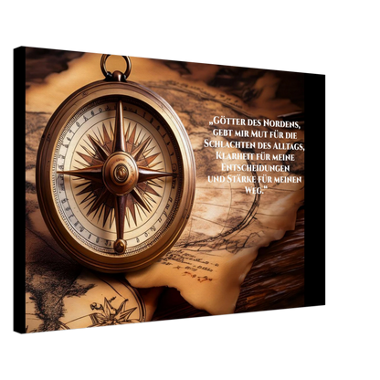 Stimmungsvolle Wandkunst für stilvolle Räume. Nordische Kraftgebete auf Leinwand: zeitlos und harmonisch. Eine besondere Bereicherung für jeden Raum.