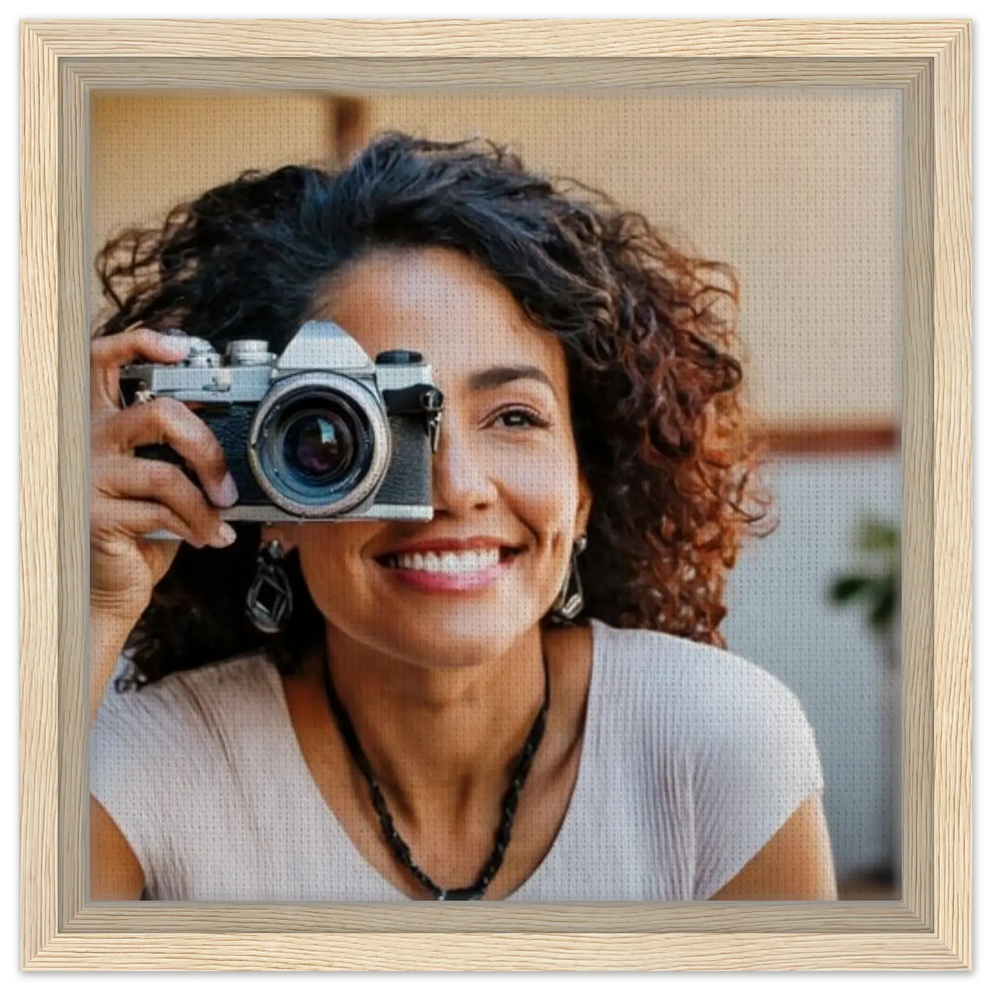 Dekoration mit Charakter. Dein Foto auf Leinwand mit  – personalisierte bedruckte Leinwand: passt in jedes Ambiente. Schlicht, elegant und wirkungsvoll.