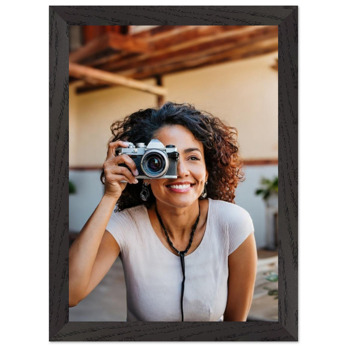 Premium Wooden Framed Poster With Premium Matte Paper – Poster-Kunstdruck für dekorative Raumgestaltung