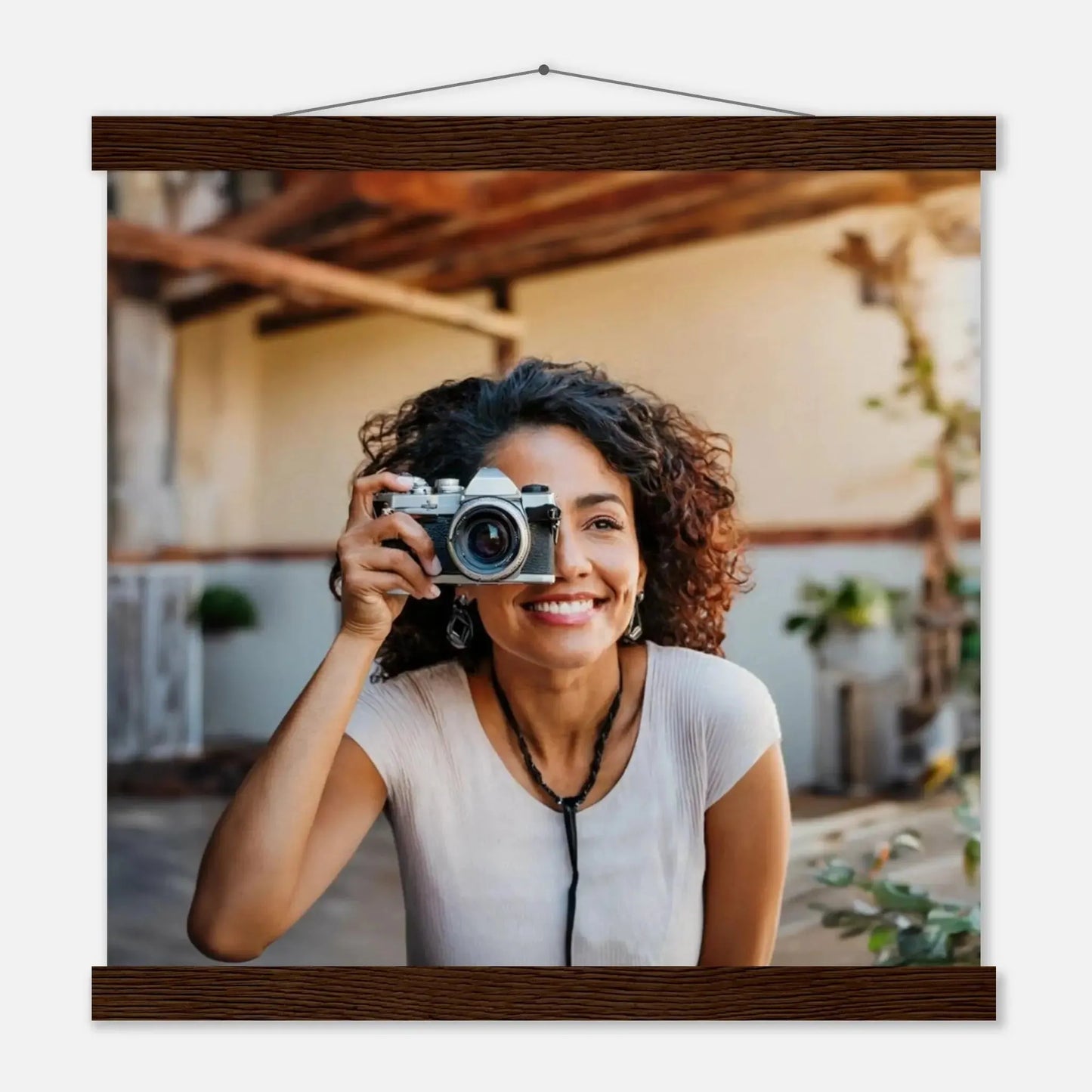 Ein Ausdruck moderner Ästhetik. Personalized  with Hanger – Custom Photo on Masters Edition Paper: passt in jedes Ambiente. Eine besondere Bereicherung für jeden Raum.