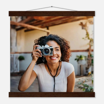 Ein Ausdruck moderner Ästhetik. Personalized  with Hanger – Custom Photo on Masters Edition Paper: passt in jedes Ambiente. Eine besondere Bereicherung für jeden Raum.