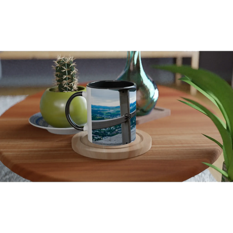 Dekoration mit Charakter. 325 ML Keramikbecher personalisierbar mit deinem Foto: für stilvolle Raumgestaltung. Eine besondere Bereicherung für jeden Raum.