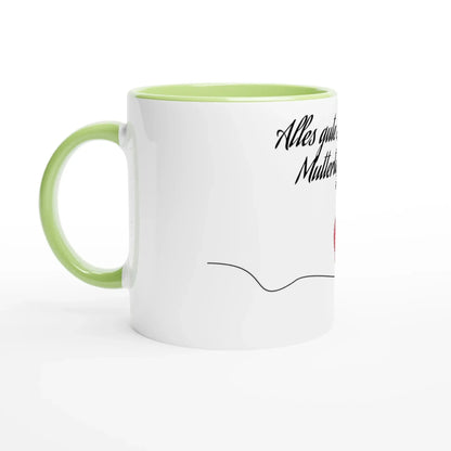 Hochwertige Keramiktasse für jeden Anlass. Weiße Keramiktasse 11oz mit Farbe an der Innenseite: ideal für Büro, Homeoffice oder Zuhause. Perfekt als Geschenk für jeden Anlass.
