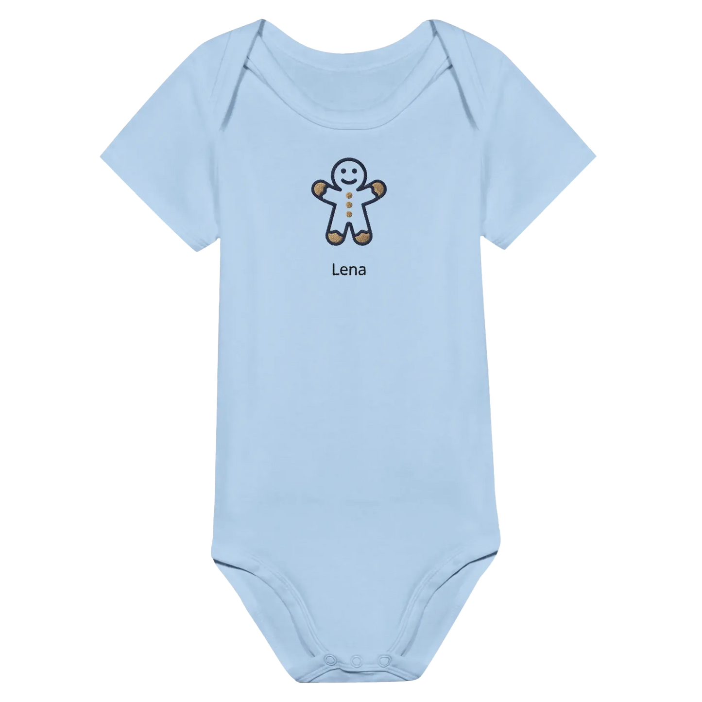 Sanfte Wandkunst fürs Kinderzimmer. Classic Baby Short Sleeve Bodysuit personalisiertes Geschenk zu Weihachten 🎅: freundlich und verspielt gestaltet. Zaubert ein Lächeln auf jedes Gesicht.