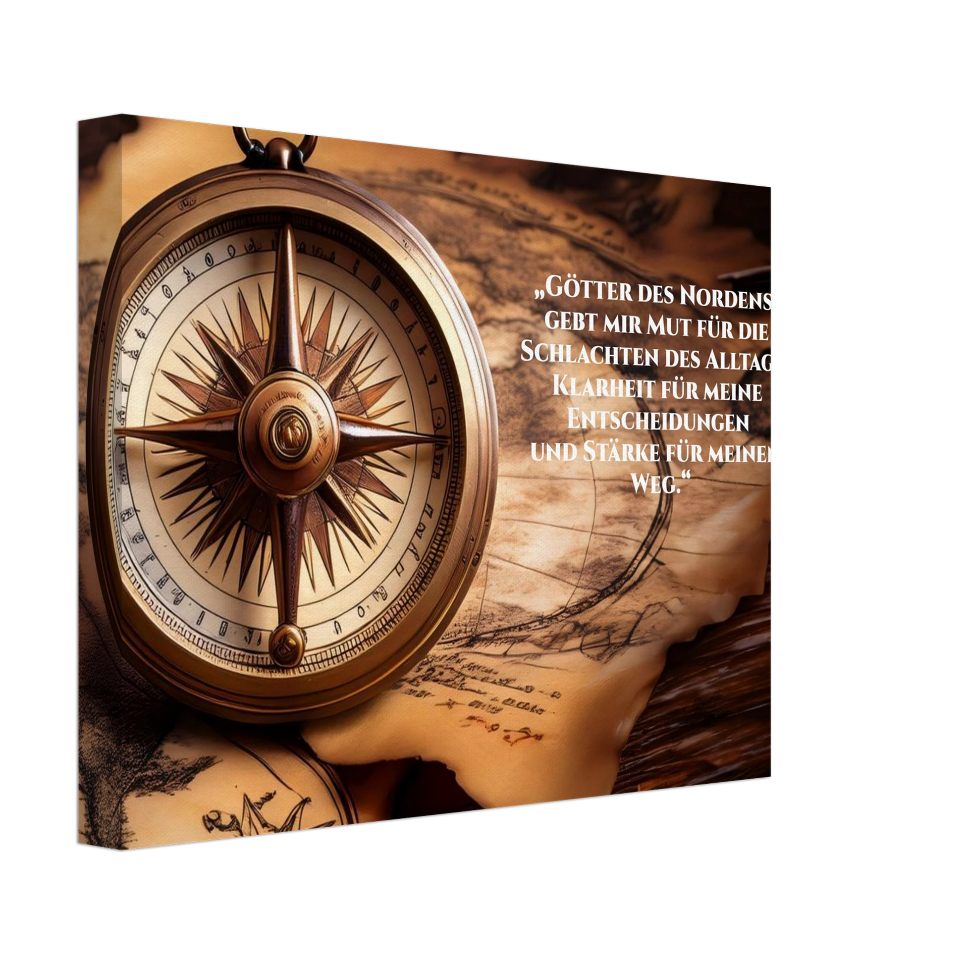 Stimmungsvolle Wandkunst für stilvolle Räume. Nordische Kraftgebete auf Leinwand: zeitlos und harmonisch. Schlicht, elegant und wirkungsvoll.