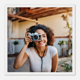 Dekoration mit Charakter. Personalisierbares Holzrahmen- – Elegantes individuelles Foto Kunstwerk: für stilvolle Raumgestaltung. Schlicht, elegant und wirkungsvoll.