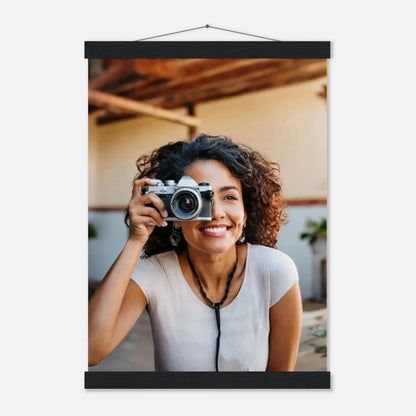 Stimmungsvolle Wandkunst für stilvolle Räume. Personalisierbares  mit Aufhängern – Minimalistische Holzleisten für Vintage-Charme: zeitlos und harmonisch. Schlicht, elegant und wirkungsvoll.
