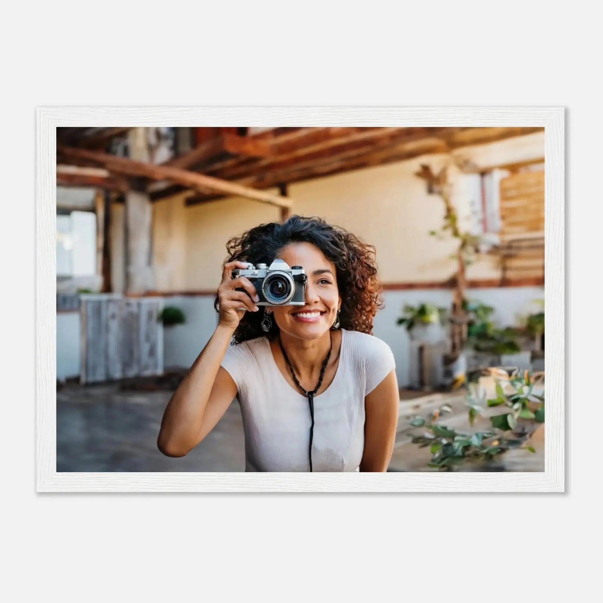 Stimmungsvolle Wandkunst für stilvolle Räume. Personalisierbares Holzrahmen- – Elegantes individuelles Foto Kunstwerk: für stilvolle Raumgestaltung. Eine besondere Bereicherung für jeden Raum.
