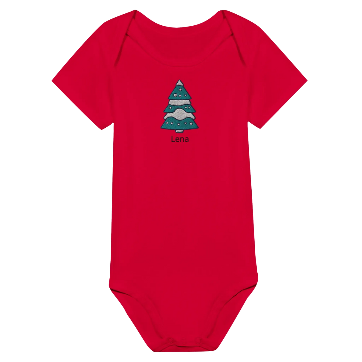 Dekoration mit Charakter. Classic Baby Short Sleeve Bodysuit personalisiertes Geschenk zu Weihachten 🎅: zeitlos und harmonisch. Schlicht, elegant und wirkungsvoll.