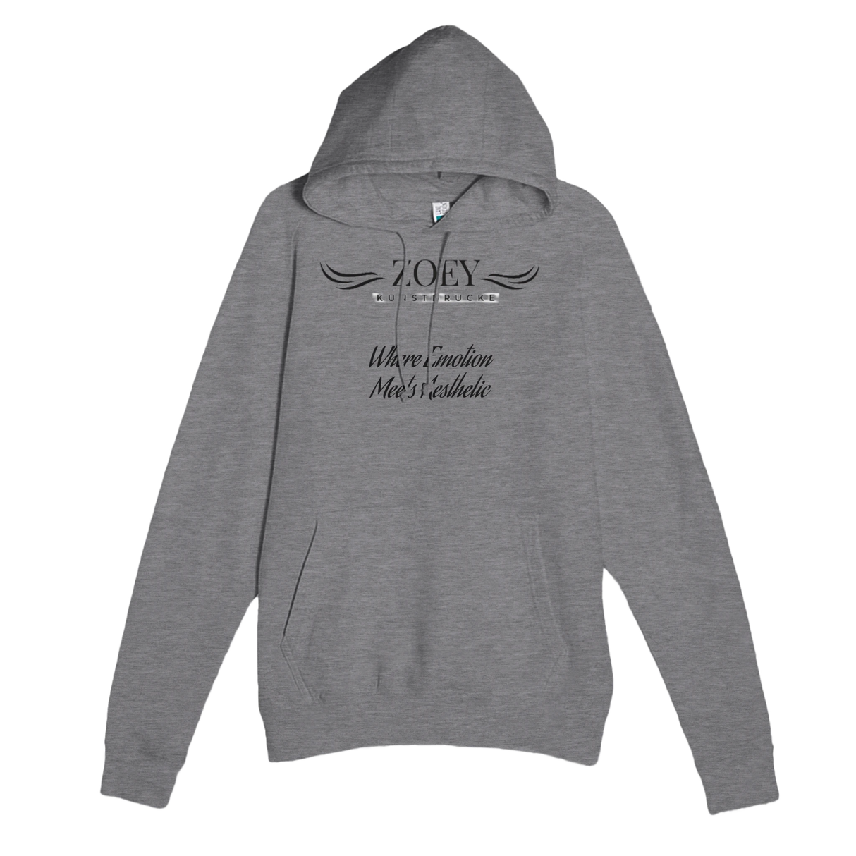 Dekoration mit Charakter. Premium Unisex Personalisierbarer Mid-Weight Hoodie | Laneseven LS13001: zeitlos und harmonisch. Eine besondere Bereicherung für jeden Raum.