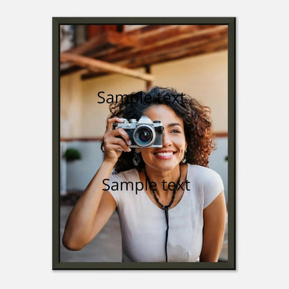 Stimmungsvolle Wandkunst für stilvolle Räume. Classic Semi-Glossy Paper Metal Framed  dein Foto: für stilvolle Raumgestaltung. Eine besondere Bereicherung für jeden Raum.