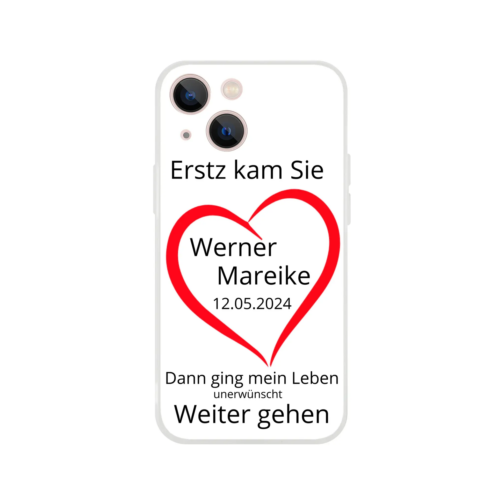 Flexi case personalisierbare Hülle für IPhone - Zoey Kunstdrucke