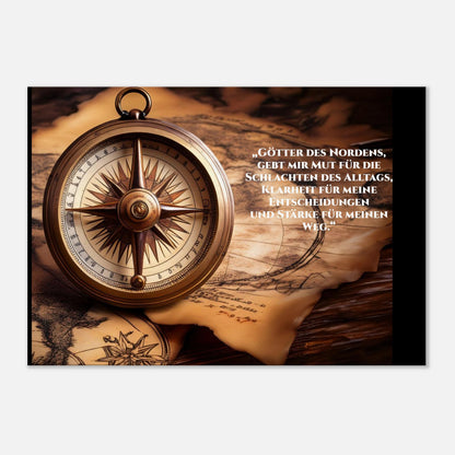 Dekoration mit Charakter. Nordische Kraftgebete auf Leinwand: zeitlos und harmonisch. Schlicht, elegant und wirkungsvoll.