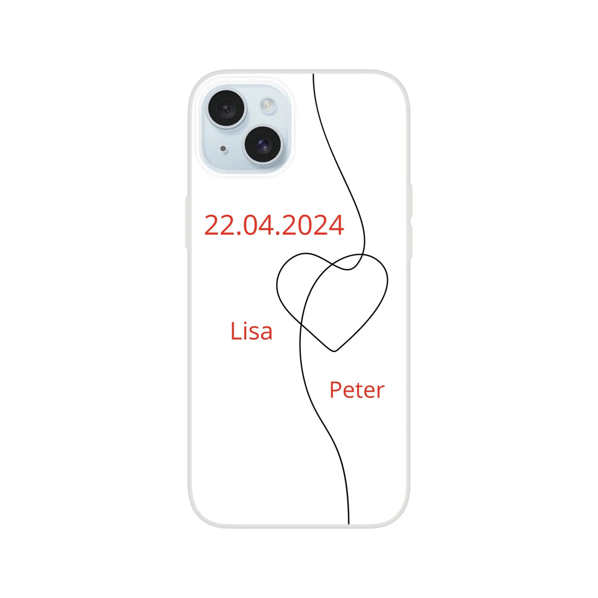 Dekoration mit Charakter. TPU Handyhülle personalisiert – Flexibel & stylisch: zeitlos und harmonisch. Schlicht, elegant und wirkungsvoll.