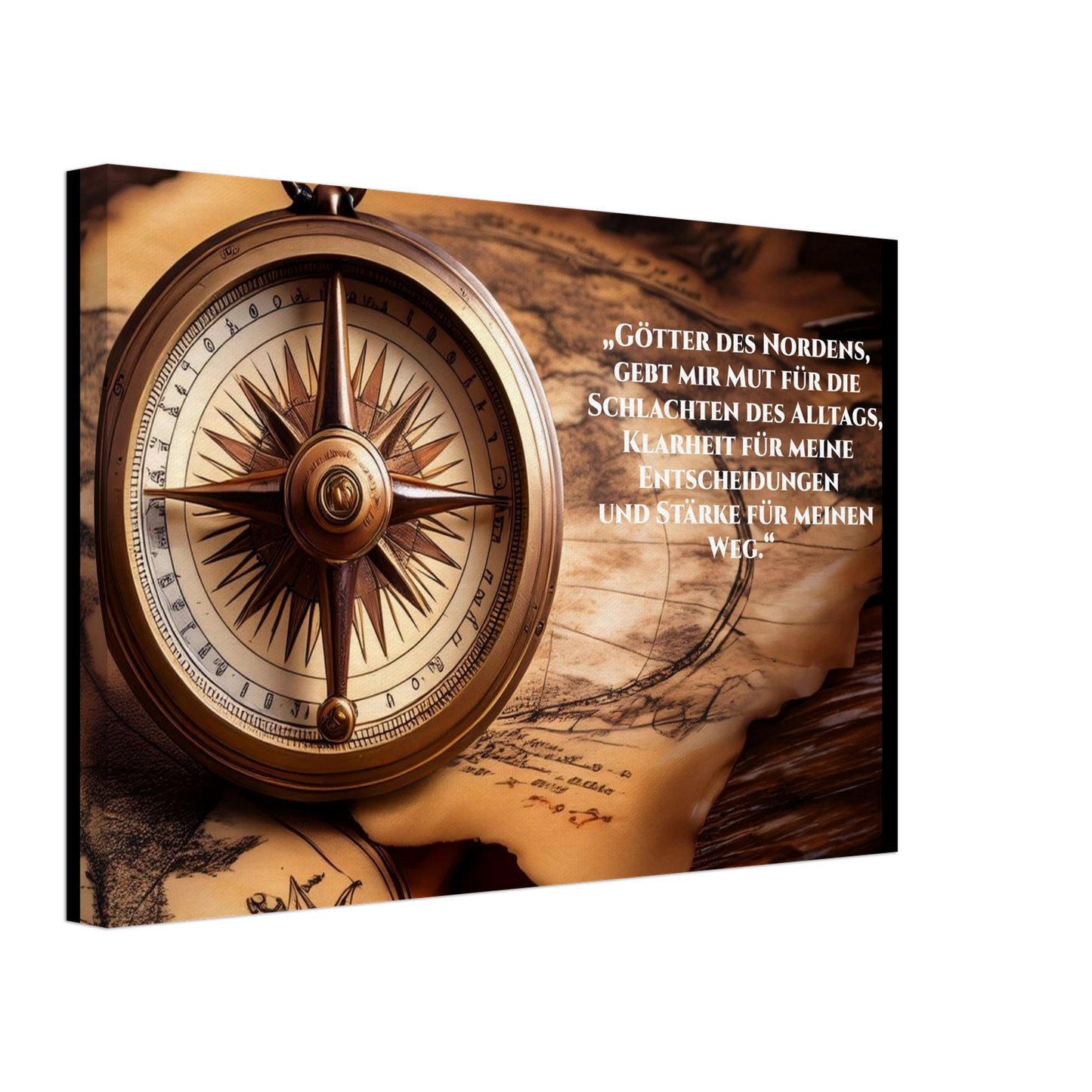 Stimmungsvolle Wandkunst für stilvolle Räume. Nordische Kraftgebete auf Leinwand: für stilvolle Raumgestaltung. Schlicht, elegant und wirkungsvoll.