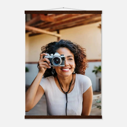 Stimmungsvolle Wandkunst für stilvolle Räume. Personalisierbares  mit Aufhängern – Minimalistische Holzleisten für Vintage-Charme: für stilvolle Raumgestaltung. Schlicht, elegant und wirkungsvoll.