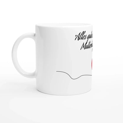 Liebevoll gestaltete personalisierte Tasse. Weiße Keramiktasse 11oz mit Farbe an der Innenseite: ideal für Büro, Homeoffice oder Zuhause. Perfekt als Geschenk für jeden Anlass.