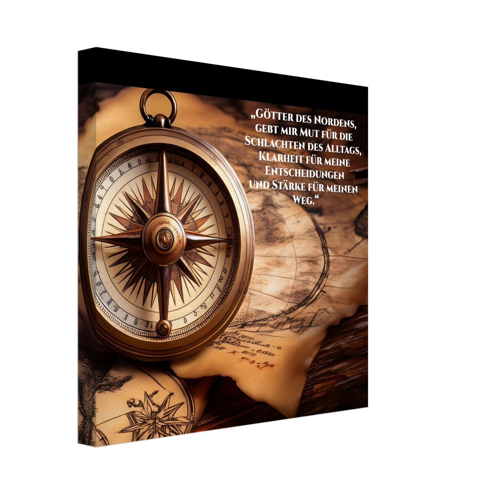 Stimmungsvolle Wandkunst für stilvolle Räume. Nordische Kraftgebete auf Leinwand: zeitlos und harmonisch. Eine besondere Bereicherung für jeden Raum.