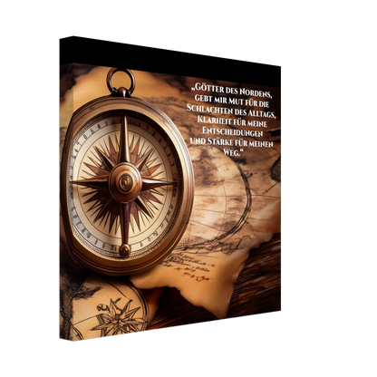 Stimmungsvolle Wandkunst für stilvolle Räume. Nordische Kraftgebete auf Leinwand: zeitlos und harmonisch. Eine besondere Bereicherung für jeden Raum.