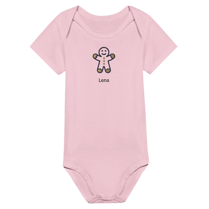 Sanfte Wandkunst fürs Kinderzimmer. Classic Baby Short Sleeve Bodysuit personalisiertes Geschenk zu Weihachten 🎅: freundlich und verspielt gestaltet. Ein Highlight für das Kinderzimmer.