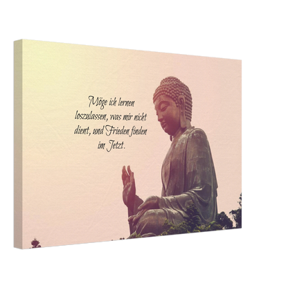 Dekoration mit Charakter. Tibetan Kraftgebete Canvas Print – Immersive Art Experience: für stilvolle Raumgestaltung. Eine besondere Bereicherung für jeden Raum.