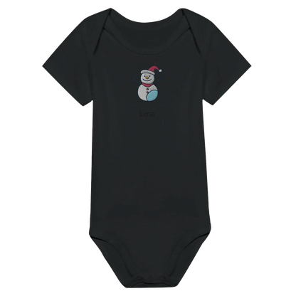 Sanfte Wandkunst fürs Kinderzimmer. Classic Baby Short Sleeve Bodysuit personalisiertes Geschenk zu Weihachten 🎅: freundlich und verspielt gestaltet. Ein Highlight für das Kinderzimmer.
