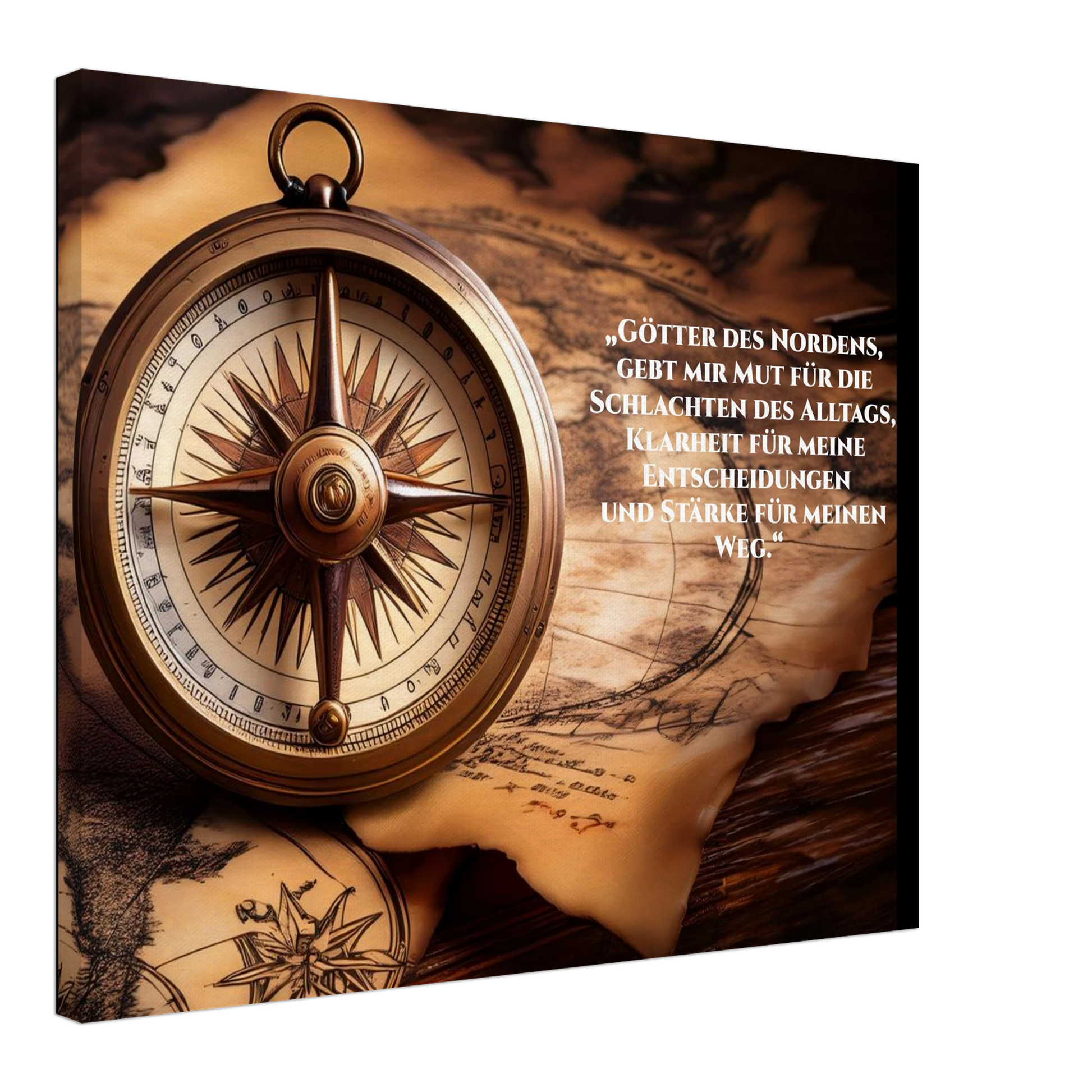 Dekoration mit Charakter. Nordische Kraftgebete auf Leinwand: zeitlos und harmonisch. Eine besondere Bereicherung für jeden Raum.